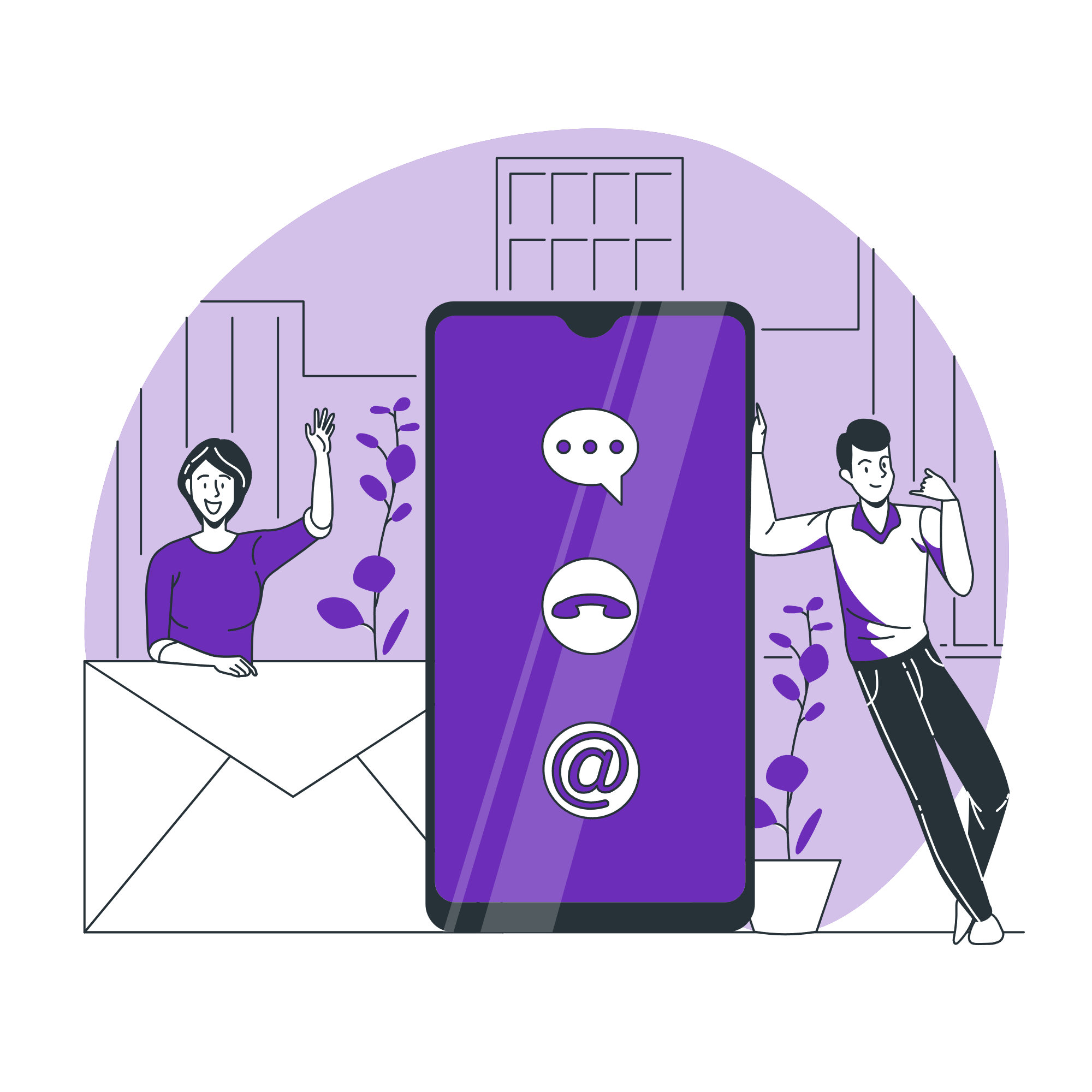 contact us